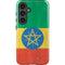 Ethiopia Flag Distressed Galaxy S25 Impact Case